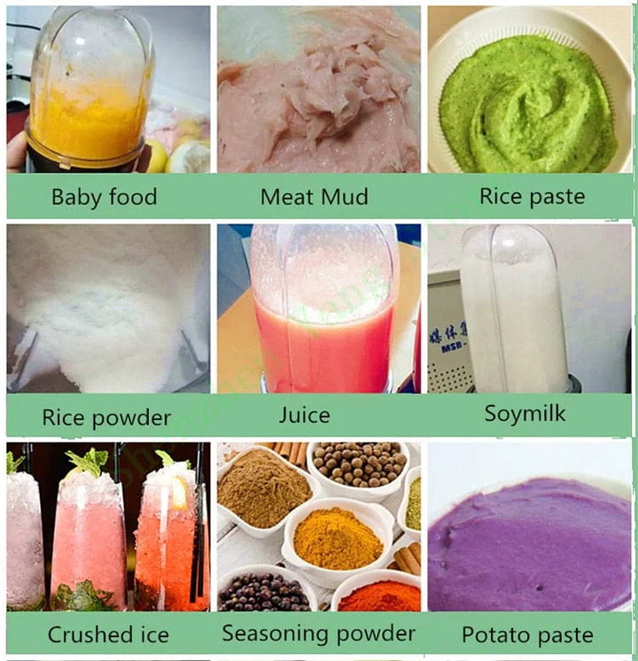 Multifunksjonell Mini Juicer Blender Skanto