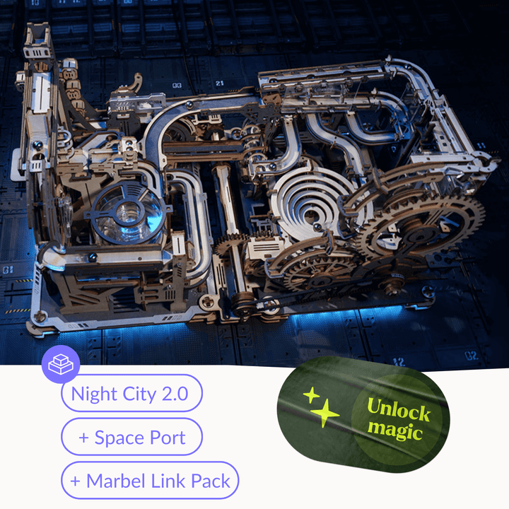 Murmelbahn Night City 2.0 | Spill spor Innovativ | Skanto