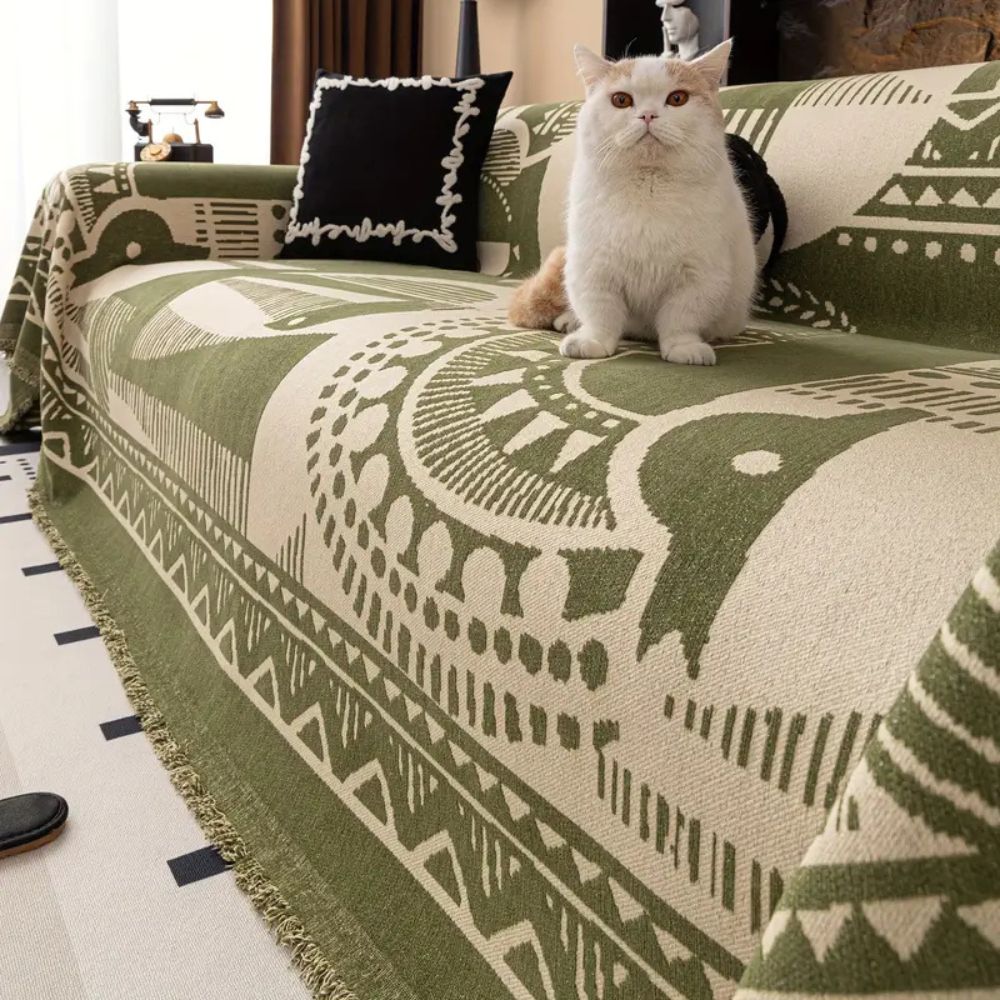 Skanto | Mystic Lines Pattern Sofa Cover