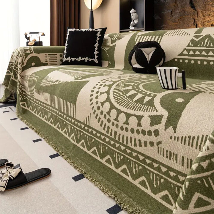 Skanto | Mystic Lines Pattern Sofa Cover