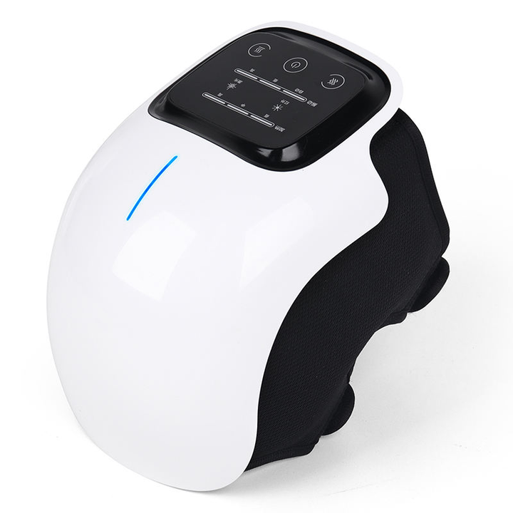 Skanto | WarmFit Kne Massager med Infrarød og Vibrasjon – Trådløs og Oppladbar