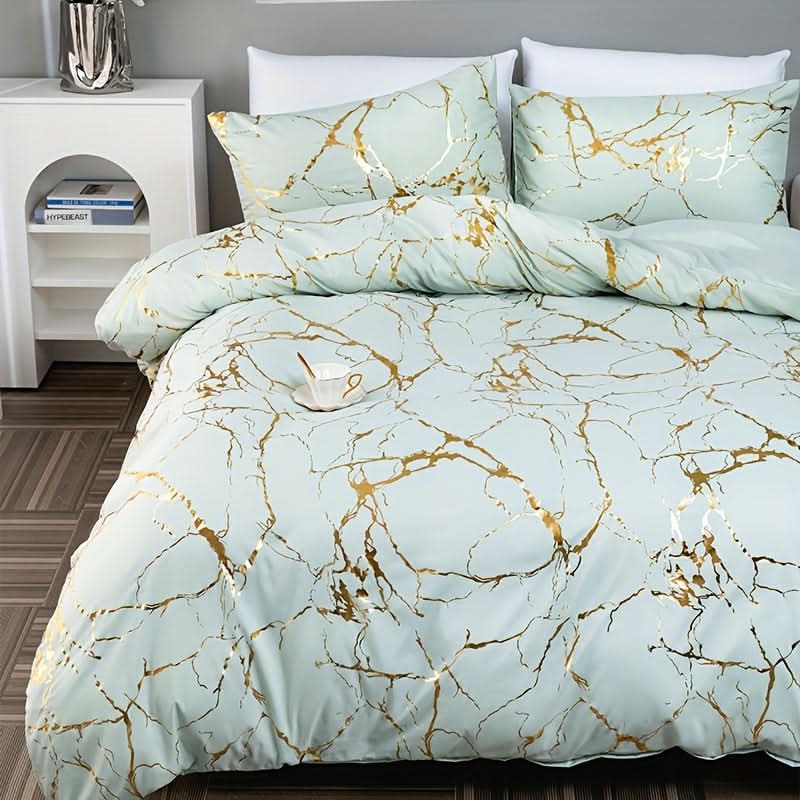Luksus, vekt Bettwäscheset med elegant design