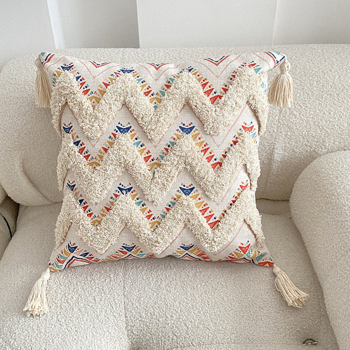 Boho fôret frynse kast puteomslag | Skanto