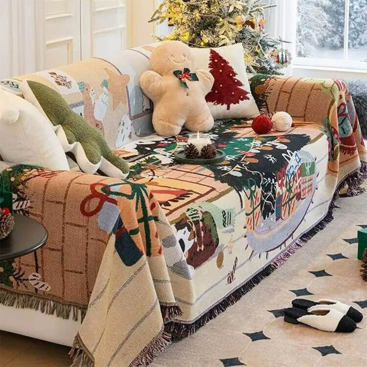 Skanto | Lettstelt juleomslag for sofaer
