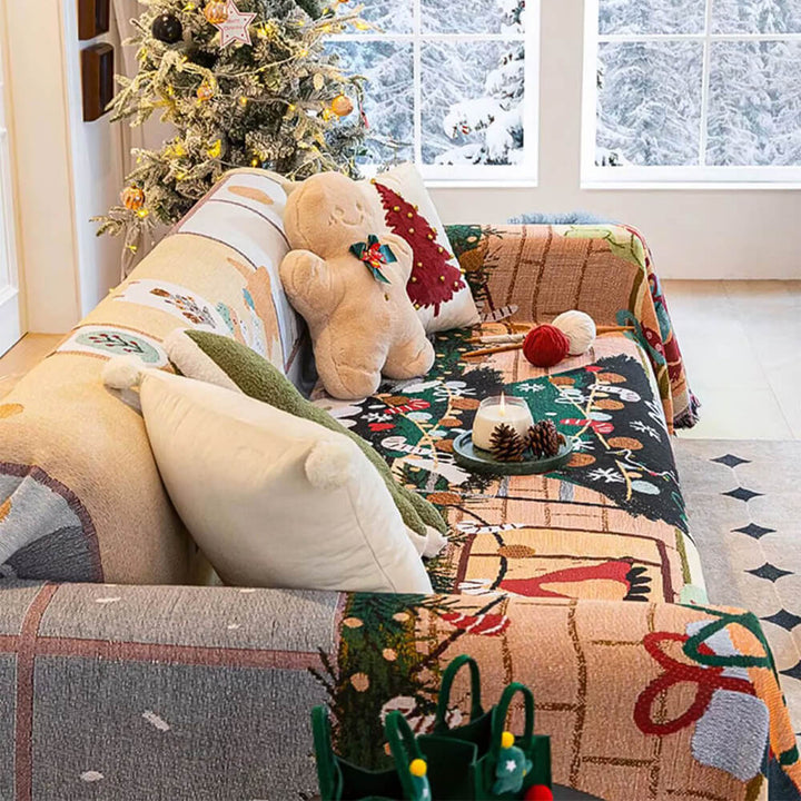Skanto | Lettstelt juleomslag for sofaer
