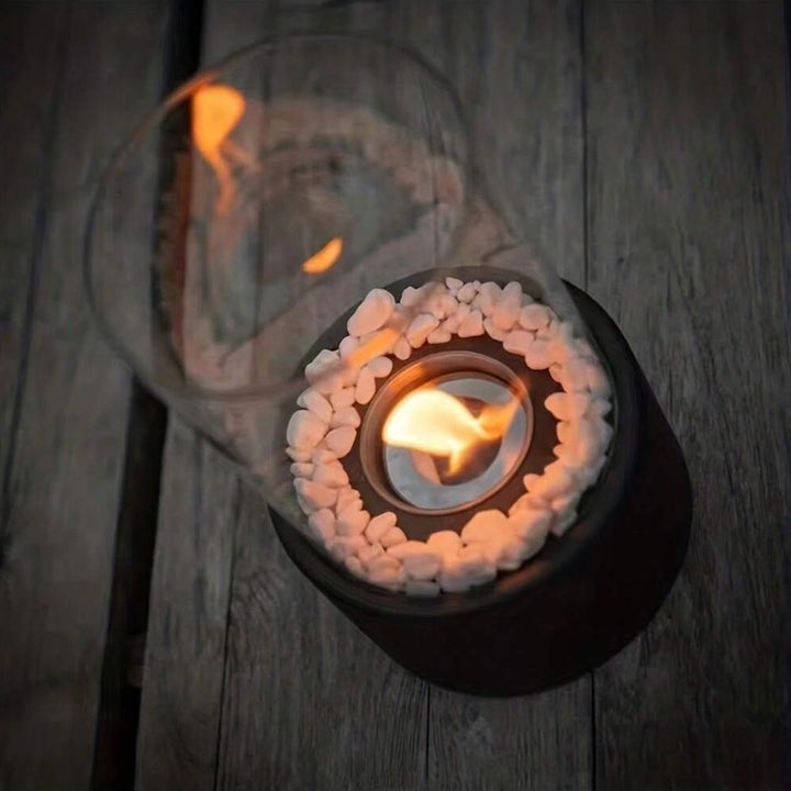 Klassisk Oljelampe med Åpen Flamme - Lumora | Skanto