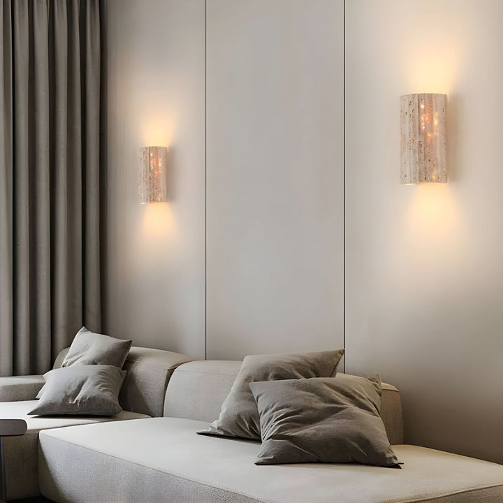 Skanto | Naturlig Stein LED Vegglampe Lys