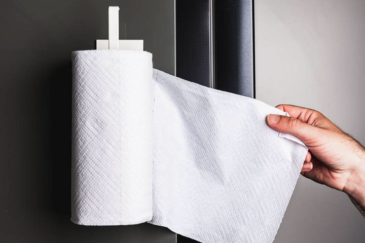 Skanto | Moderne Papirhåndkleholder, Holdbart Jern, Veggmonterbar