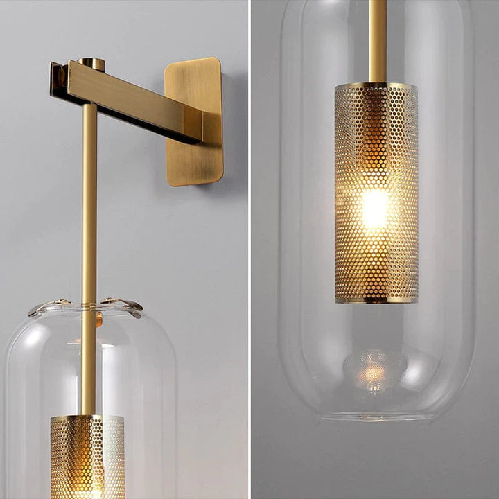 Neith Glass Vegglampe Skanto