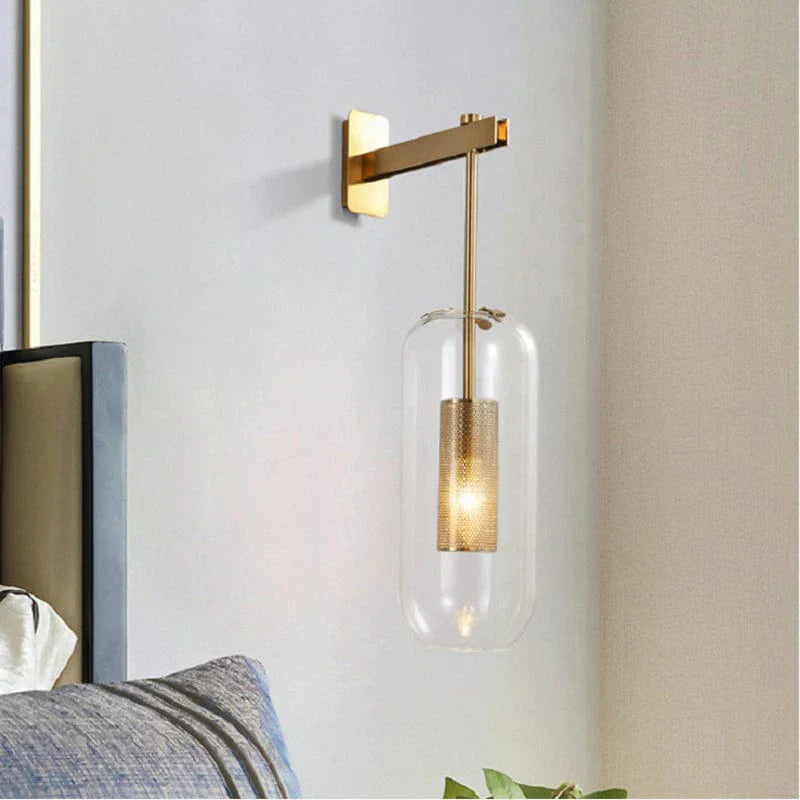 Neith Glass Vegglampe Skanto