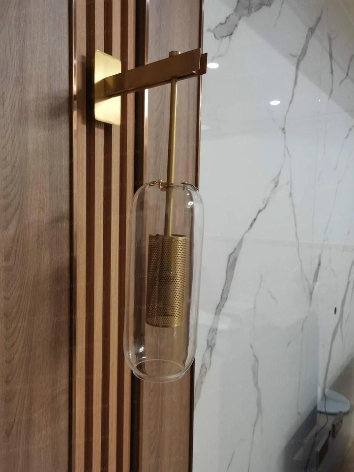 Neith Glass Vegglampe Skanto