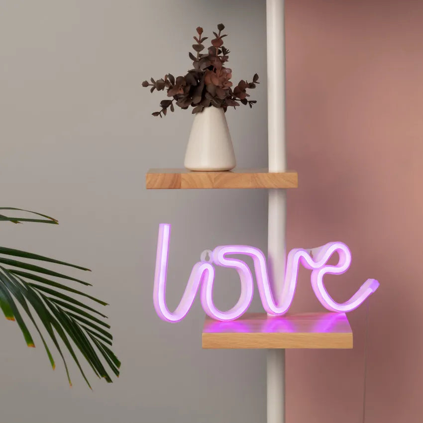 Skanto | Kjærlighet Neon Bokstaver | Lag en romantisk scene