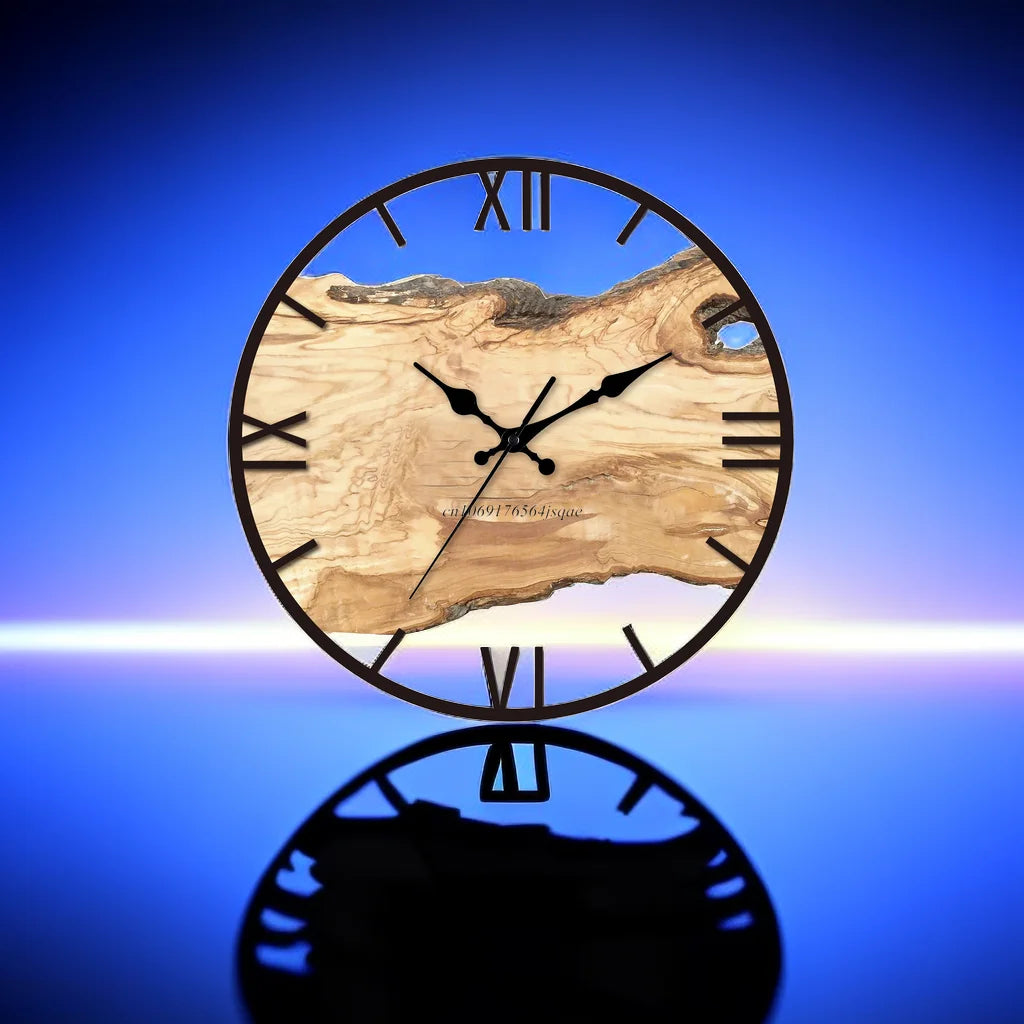 Skanto | ClarityTime - Elegant Gjennomsiktig Veggur