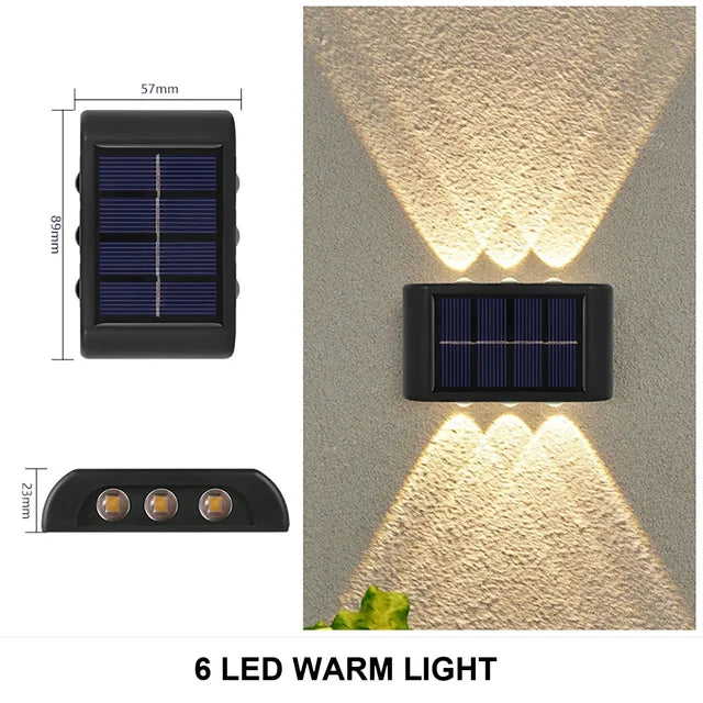 Skanto | LUMIX | New Solar Wall Lighting for Outdoors | Vanntett LED solcellelampe for ambient hagebelysning