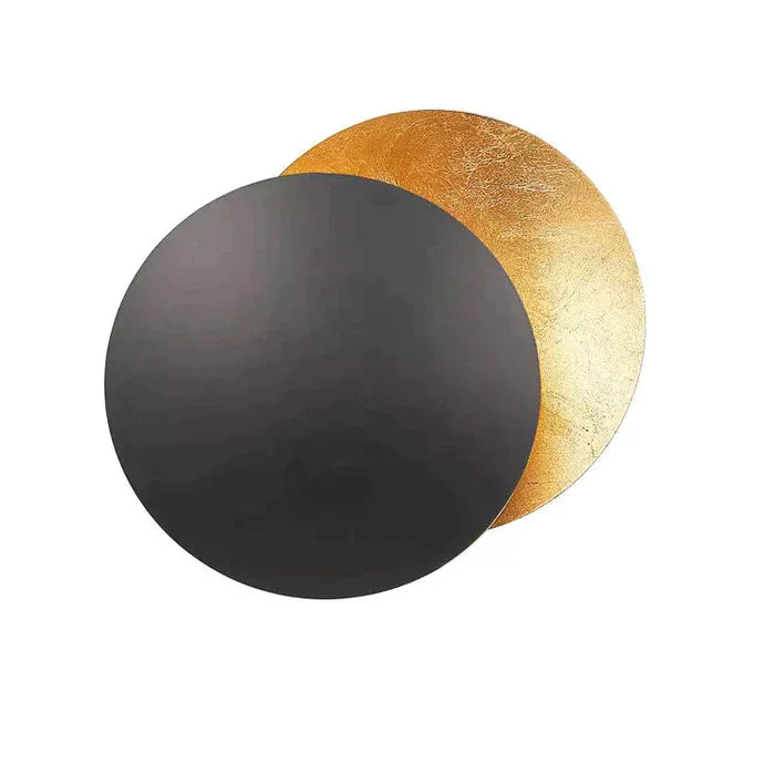 Skanto | SolGlow Solformørkelse LED Vegglampe | Moderne Stemningslampe | Elegant Vegglampe for Stue & Soverom