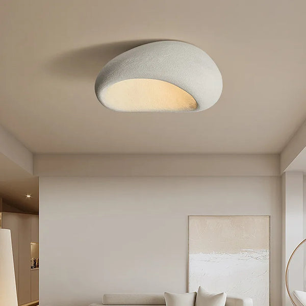 Skanto | Minimalist Taklampe i Wabi-Sabi Stil for Rolig Interiør