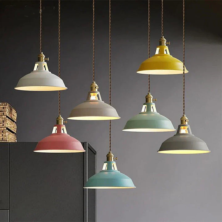 Skanto | Nordisk industriell LED pendellampe Retro