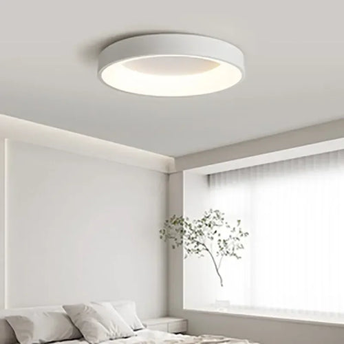 AuroraGlans – Skandinaviske runde LED-taklamper for stue og soverom