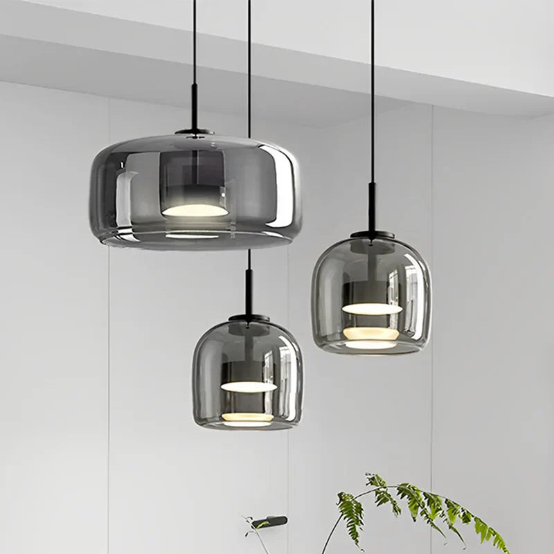 NordicGlow - Minimalistisk LED Pendellampe for et Tidløst Utseende | Skanto