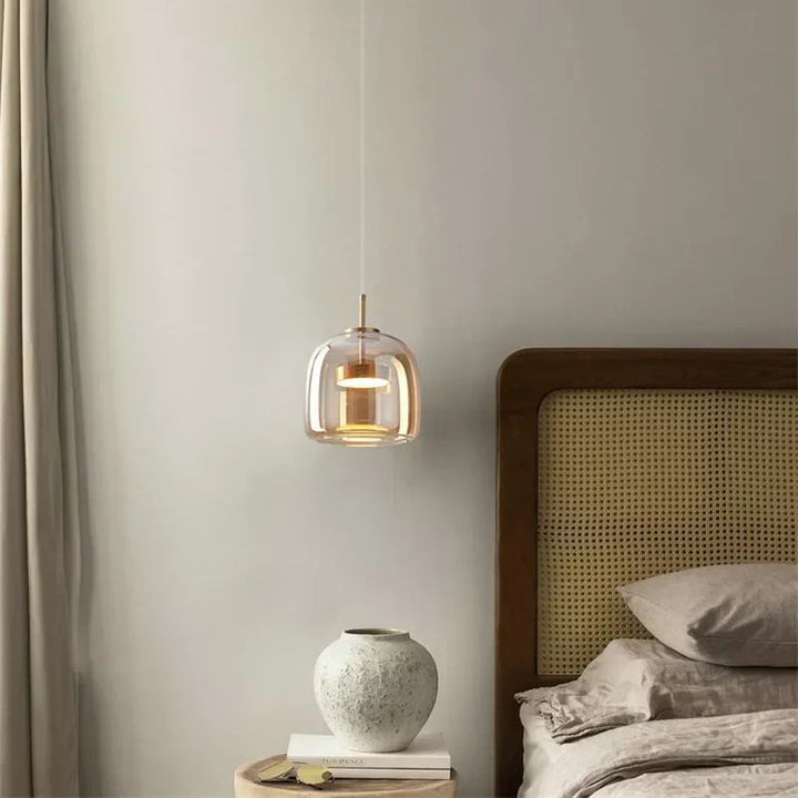 Minimalistisk glasspendellampe – Elegant og enkel belysning for ethvert rom