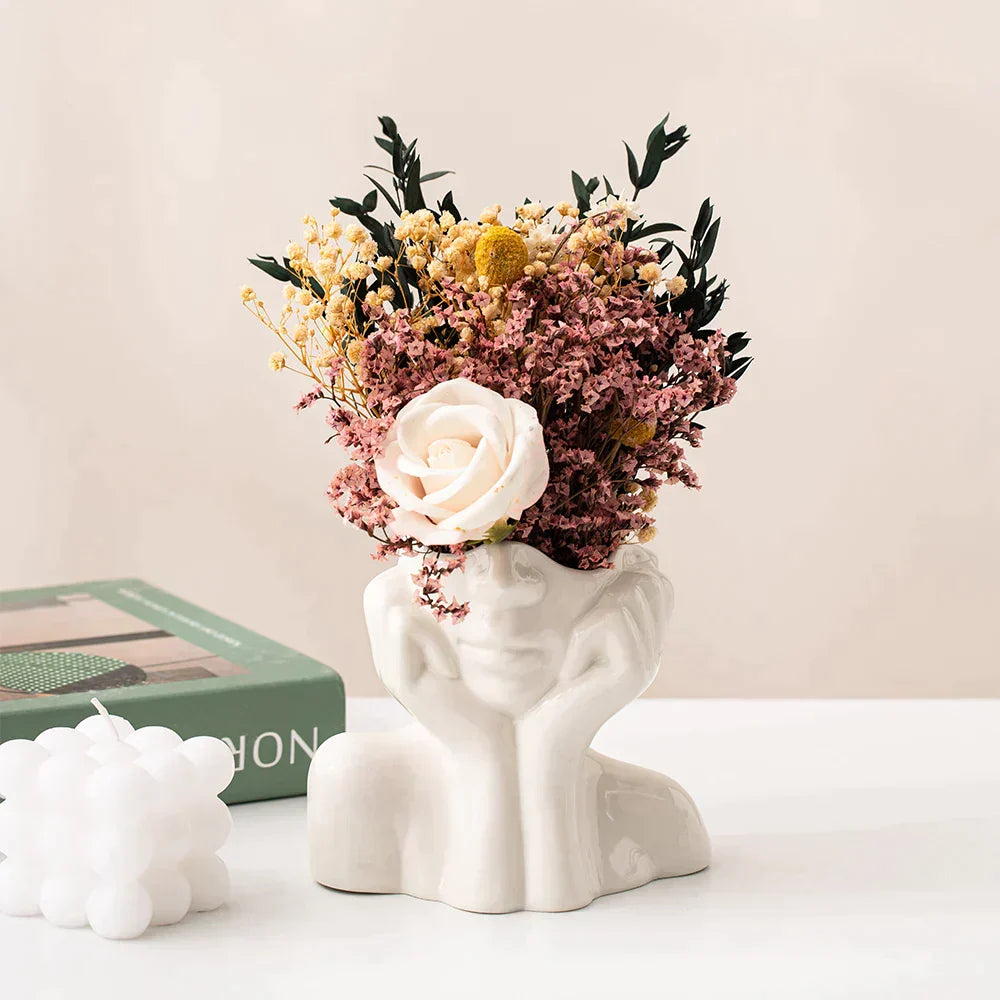 ClayLuxe Keramiske Vaser – Minimalistisk Design for et Stilfullt Hjem Skanto