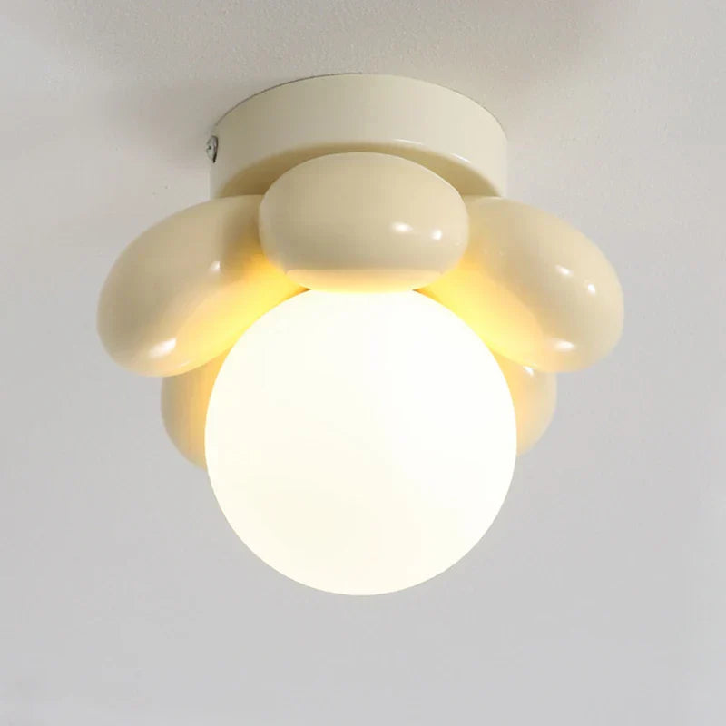 Skanto | Skandinavisk Blomster Glass Taklampe