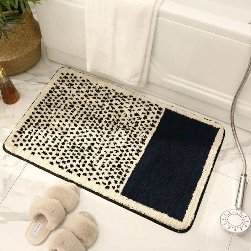 Skanto | Myk Badematte med Antiskli Bakside for Elegant Badrom