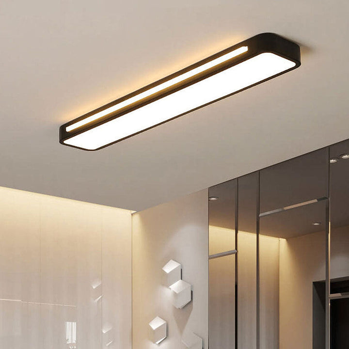 Skanto | GlowRond – Moderne LED Taklampe for Gang, Innganger & Trapper | Energisparende & Stilig Design