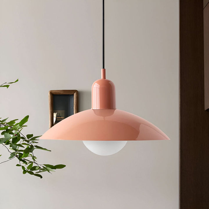 Skanto | Moderne Macaron Bauhaus Pendellampe – Jernskjerm