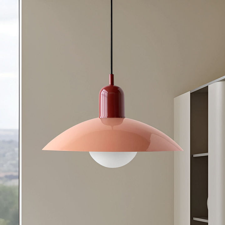 Skanto | Moderne Macaron Bauhaus Pendellampe – Jernskjerm