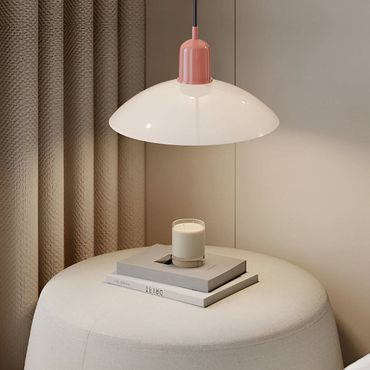 Skanto | Moderne Macaron Bauhaus Pendellampe – Jernskjerm