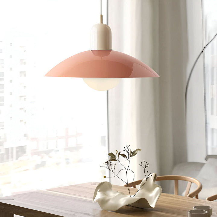 Skanto | Moderne Macaron Bauhaus Pendellampe – Jernskjerm