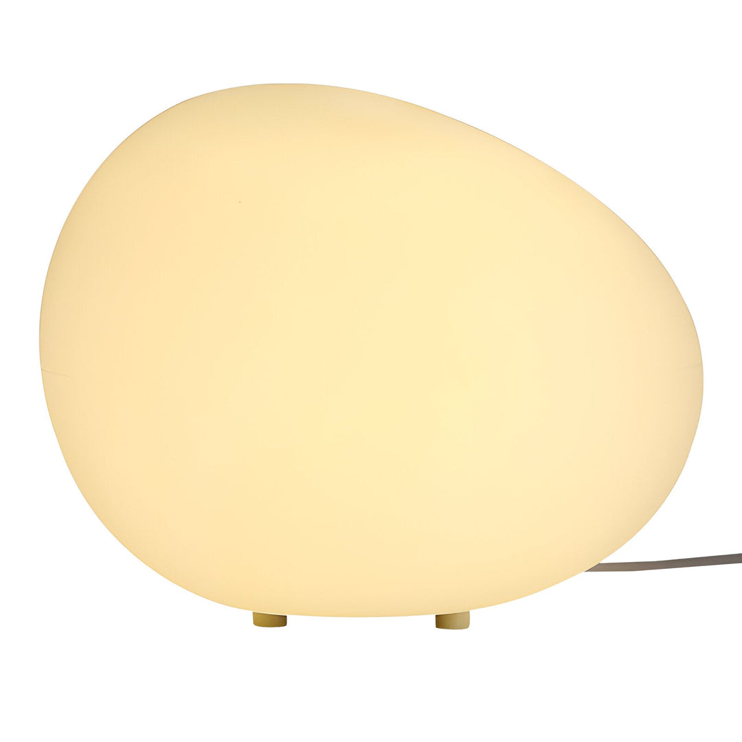 Skanto | Rund Metall Bordlampe i Skandinavisk Design