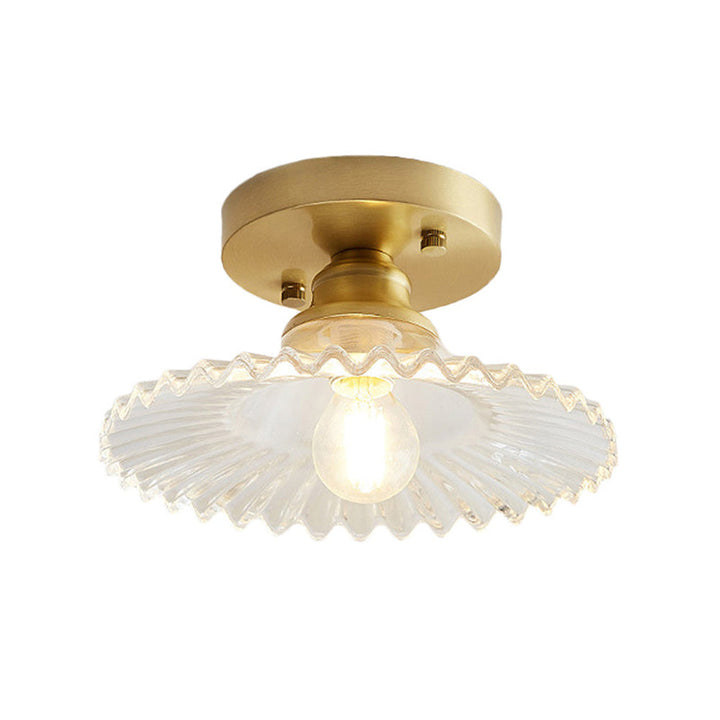 Skanto | Taklampe Moderne Glass Semi Flush Lampe