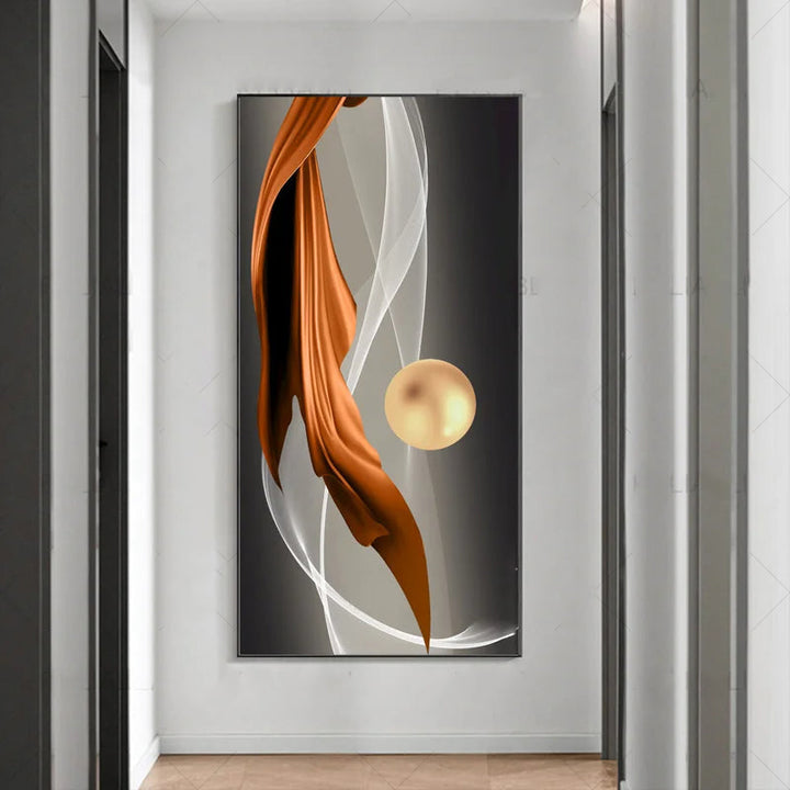 Nordisk himmelsk harmoni veggkunst fine kunstdrucker lette luksuriøse abstrakte lykkebringer bilder for moderne leilighet stue gang kunst dekor | Skanto