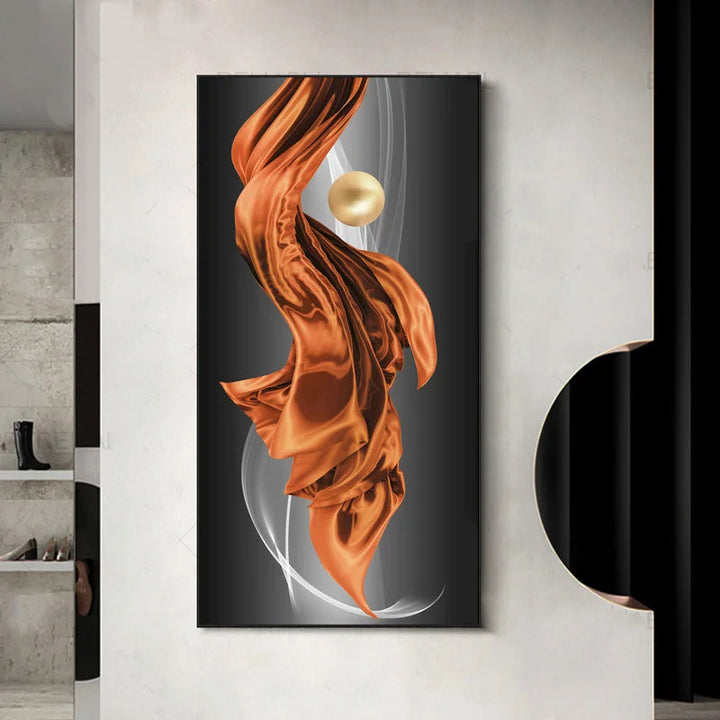 Nordisk himmelsk harmoni veggkunst fine kunstdrucker lette luksuriøse abstrakte lykkebringer bilder for moderne leilighet stue gang kunst dekor | Skanto