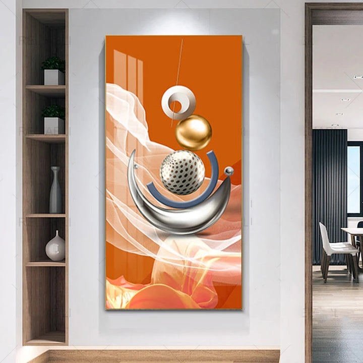 Nordisk himmelsk harmoni veggkunst fine kunstdrucker lette luksuriøse abstrakte lykkebringer bilder for moderne leilighet stue gang kunst dekor | Skanto