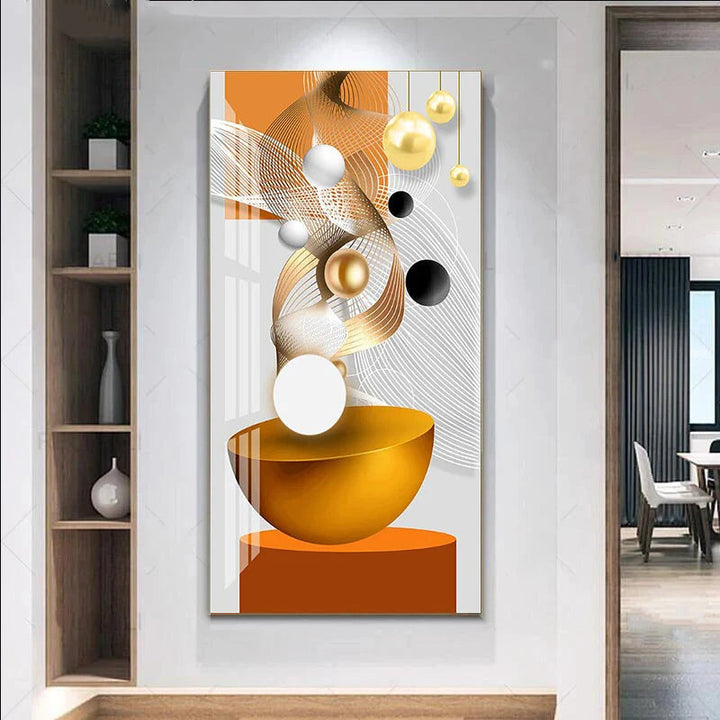 Nordisk himmelsk harmoni veggkunst fine kunstdrucker lette luksuriøse abstrakte lykkebringer bilder for moderne leilighet stue gang kunst dekor | Skanto