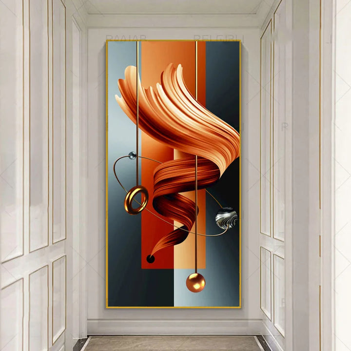 Nordisk himmelsk harmoni veggkunst fine kunstdrucker lette luksuriøse abstrakte lykkebringer bilder for moderne leilighet stue gang kunst dekor | Skanto