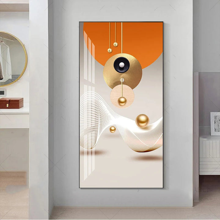 Nordisk himmelsk harmoni veggkunst fine kunstdrucker lette luksuriøse abstrakte lykkebringer bilder for moderne leilighet stue gang kunst dekor | Skanto