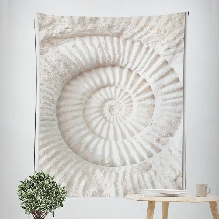Nordic Hengende Veggteppe Dekorasjon 100% Polyester Trykte Havlandskap Sol Hav & Sandstrand Blå Himmel Veggtepper Bilder av Ro for stuen | Skanto