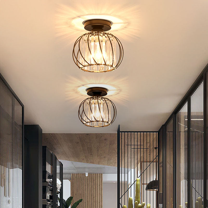 Minimalistisk Glass Taklampe | Skanto