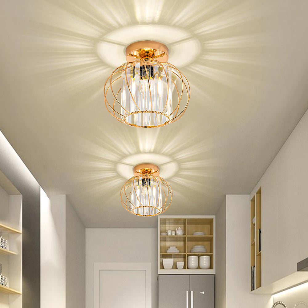 Minimalistisk Glass Taklampe | Skanto