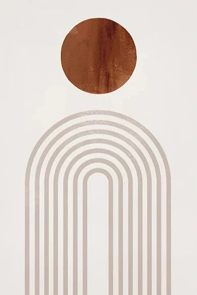 Nordic Minimalist Geometrisk Abstrakt Veggkunst Fin Kunst Lerretsutskrifter Beige Svart Abstrakte Bilder For Moderne Leilighet Dekor | Skanto