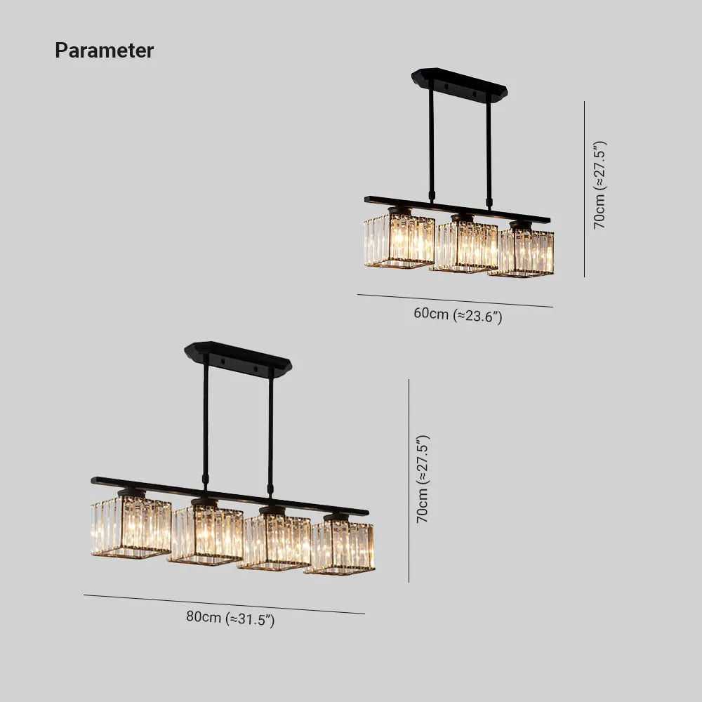 Nordisk Multi-Hode Glass Øyependent Lampe | Skanto