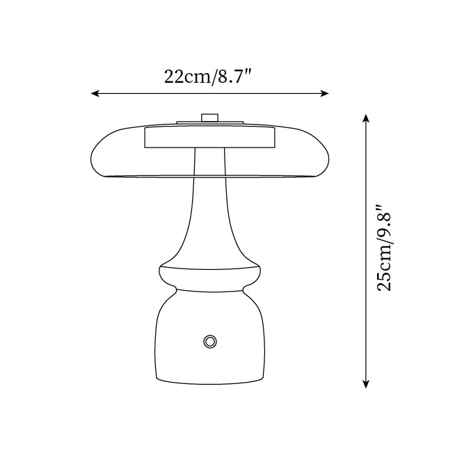 Skanto | Moderne Bordlampe Minimalistisk Design Ambient Belysning