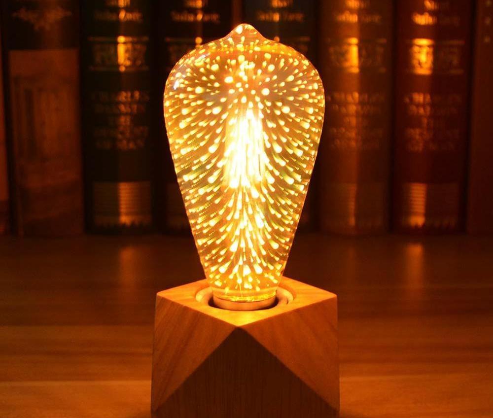 3D LED Julelys Pærer | Skanto