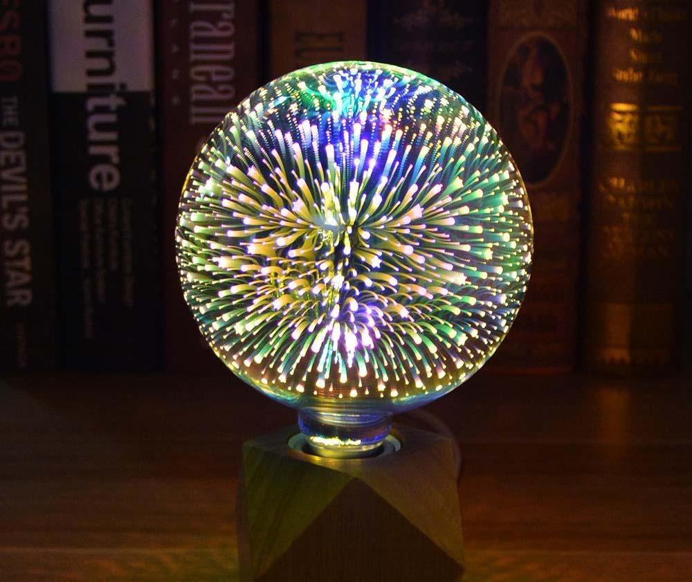 3D LED Julelys Pærer | Skanto