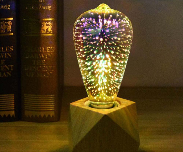 3D LED Julelys Pærer | Skanto