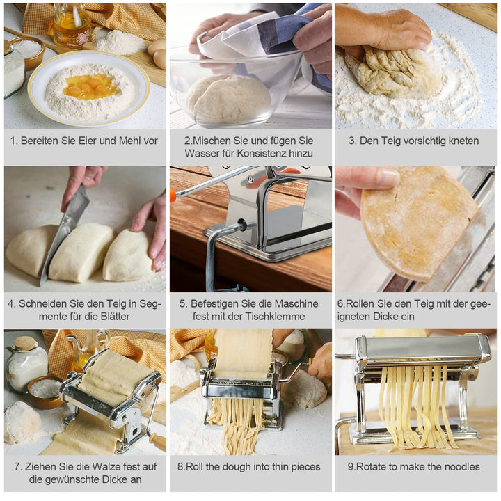 Noodle Machine Pasta Maskin Rustfritt Stål | Skanto